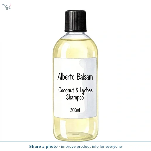 Alberto Balsam Coconut & Lychee Shampoo 300ml