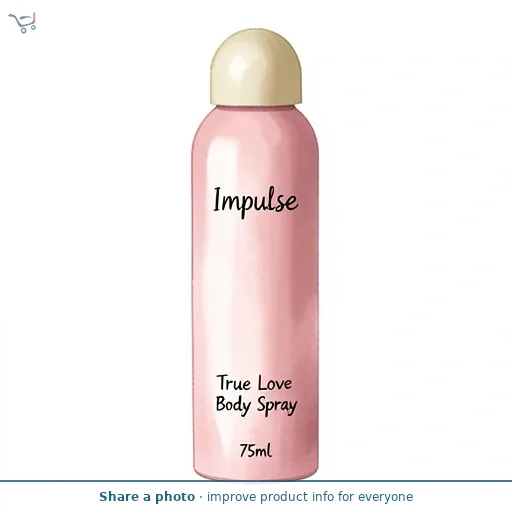 Impulse True Love Body Spray Deodorant 75Ml