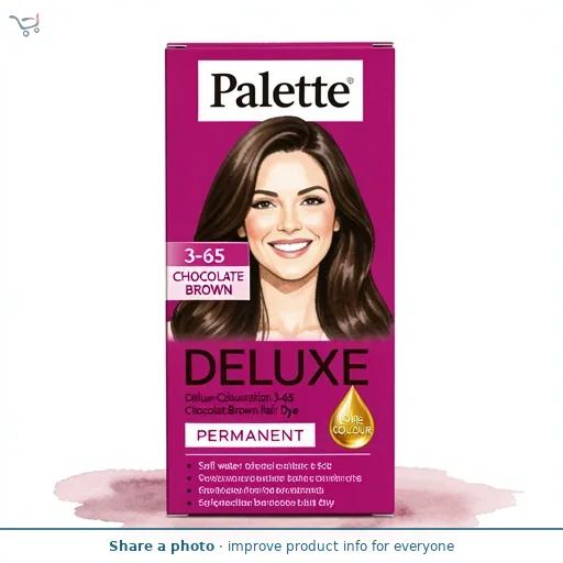 Palette Deluxe Creme Colouration 3-65 Chocolate Brown Hair Dye
