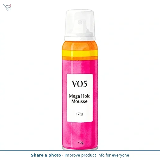 VO5 Mega Hold Mousse 176g