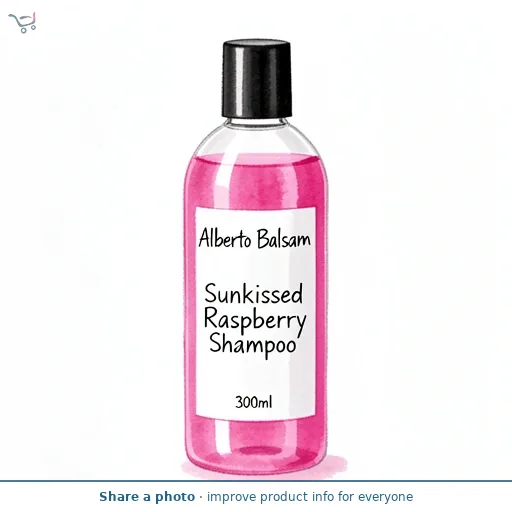 Alberto Balsam Sunkissed Raspberry Shampoo 300ml