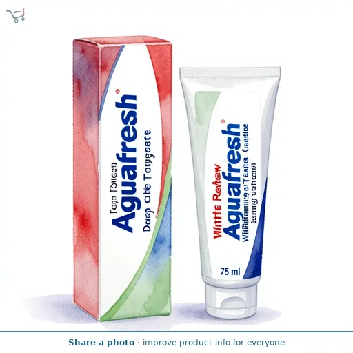 Aquafresh White Renew Deep Clean Whitening Toothpaste 75 ml