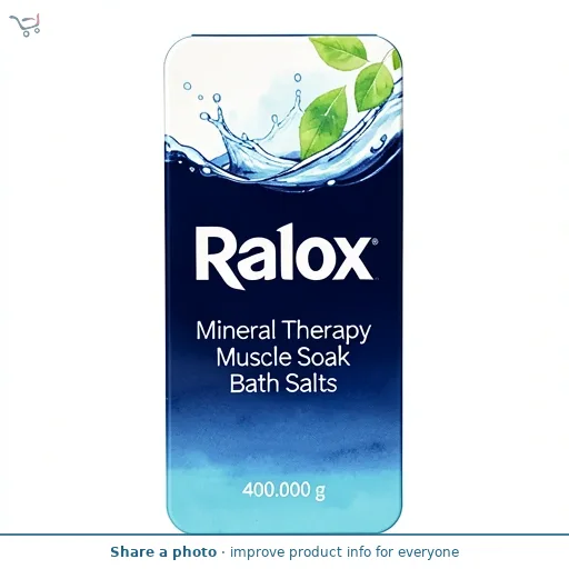 Radox Mineral Therapy Muscle Soak Bath Salts 400 g