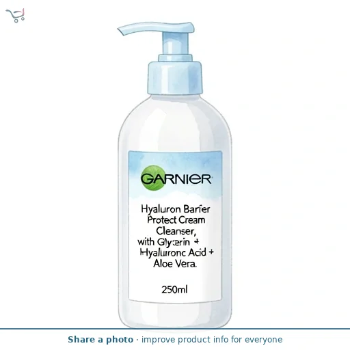 Garnier Skinactive Soothing Aloe Cream Cleanser 250ml