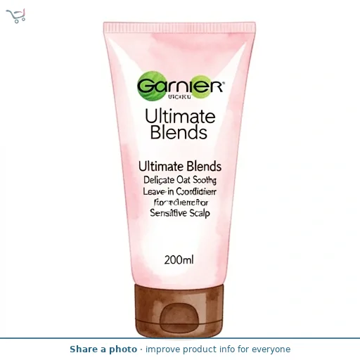 Garnier Ultimate Blends Ultimate Blends Delicate Oat Soothing Leave-in Conditioner for Sensitive Scalp 200ml