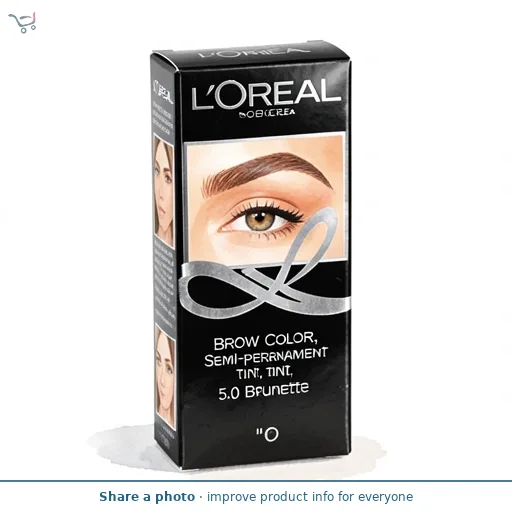 L'Oréal Paris Brow Color Semi Permanent Tint 5.0 Brunette