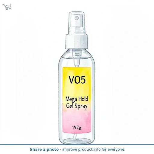 VO5 Mega Hold Gel Spray 192g