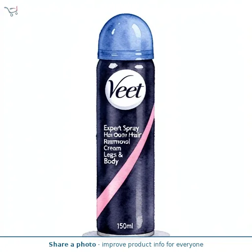 Veet Expert Spray On Hair Removal Cream Legs & Body 150ml