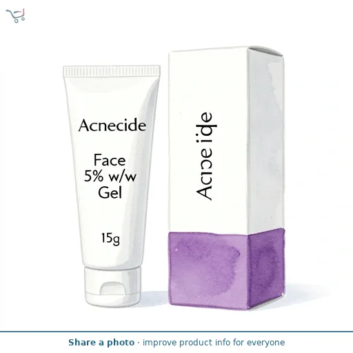 Acnecide Face 5% w/w Gel 15g
