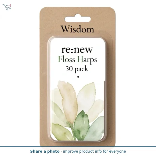 Wisdom re:new Floss Harps 30 pack