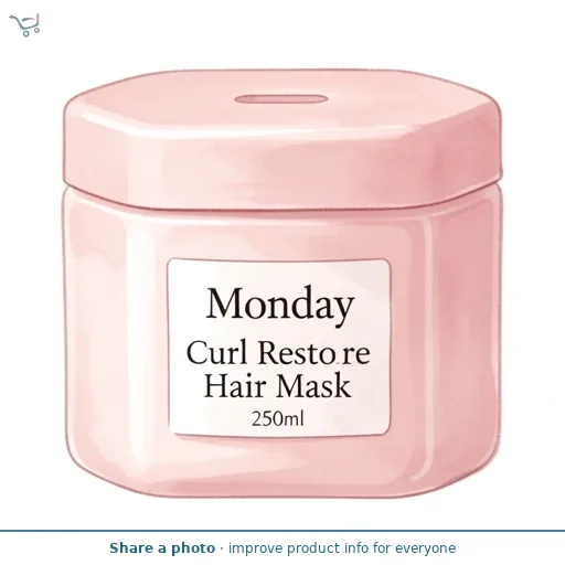 Monday CURL RESTORE Hair Mask 250 mL