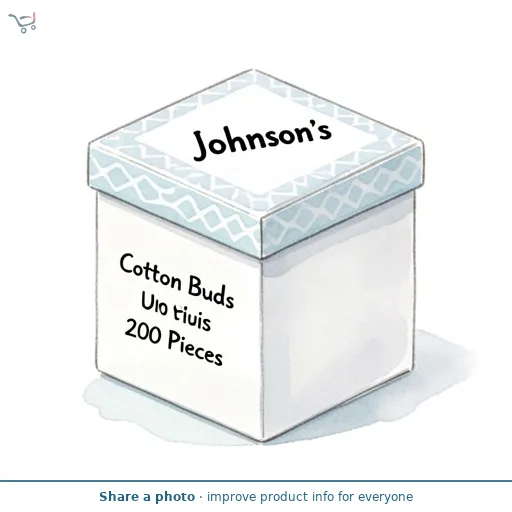Johnson's Cotton Buds 200 Pieces