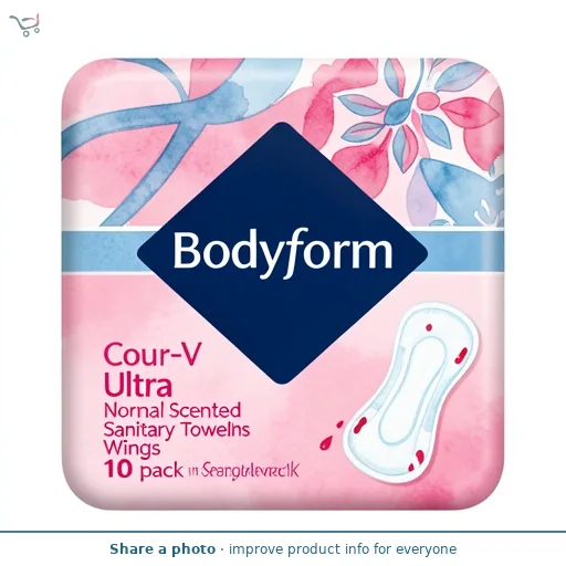 Bodyform Total Protection Ultra Normal Scented Sanitary Towels 10 pack