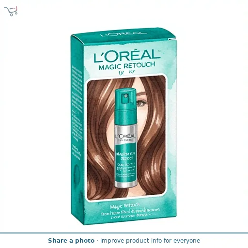 L'Oreal Magic Retouch L'Oréal Magic Retouch Instant Root Spray, Grey, Brown 5: Instant grey root touch-up spray.