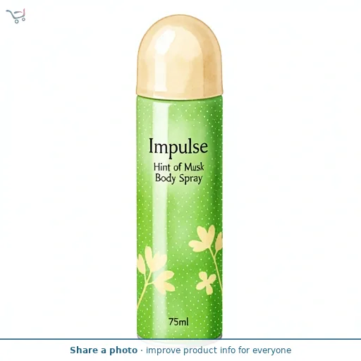 Impulse Hint Of Musk Body Spray Deodorant 75Ml