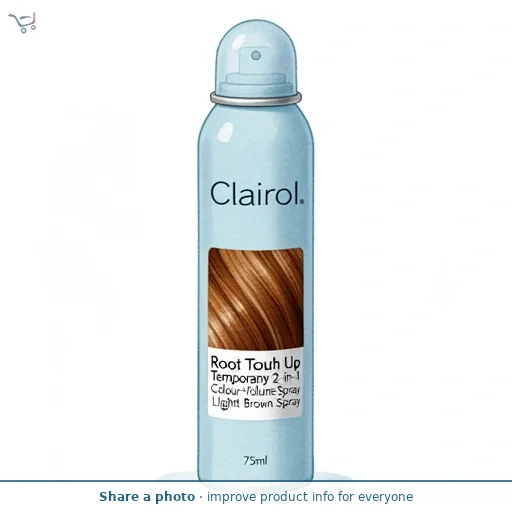Clairol Root Touch-Up 75ml 2 in 1 Light Brown Temporary Spray