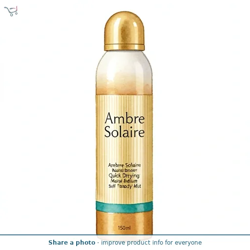 Garnier Ambre Solaire 150ml Natural Bronzer Quick Drying Medium Self Tan Body Mist