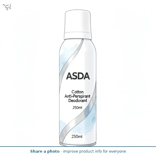 ASDA Cotton Anti-Perspirant Deodorant 250ml