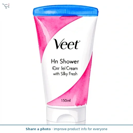 Veet In Shower Hair Removal Cream Body & Legs for Sensitive Skin