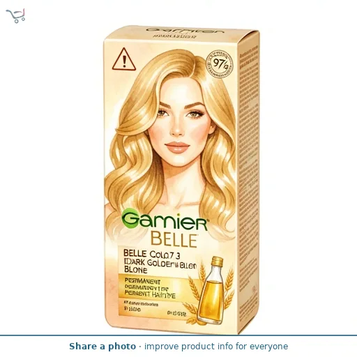 Garnier Belle Colour 7.3 Natural Dark Golden Blonde Permanent Hair Dye