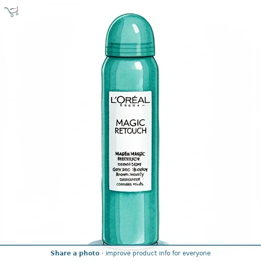 L'Oreal Paris Magic Retouch Temporary Instant Grey Root Concealer Spray Golden Brown