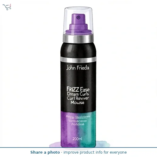 John Frieda Frizz Ease Dream Curls Curl Reviver Mousse 200ml