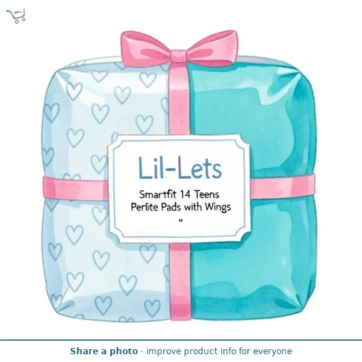 Lil-Lets Smartfit 14 Teens Petite Pads with Wings