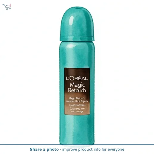 L'Oreal Paris Magic Retouch Temporary Instant Grey Root Concealer Spray Dark Brown