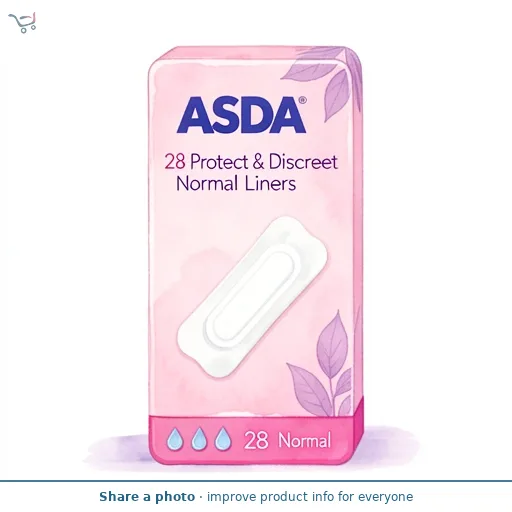 ASDA 28 Protect & Discreet Normal Liners
