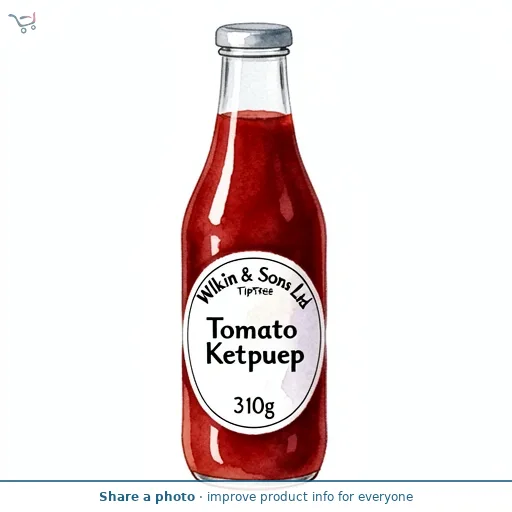 Wilkin & Sons Ltd Tiptree Tomato Ketchup 310g