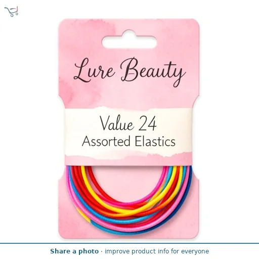 Lure Beauty Value 24 Assorted Elastics