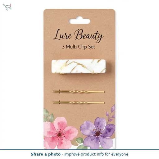 Lure Beauty 3 Multi Clip Set