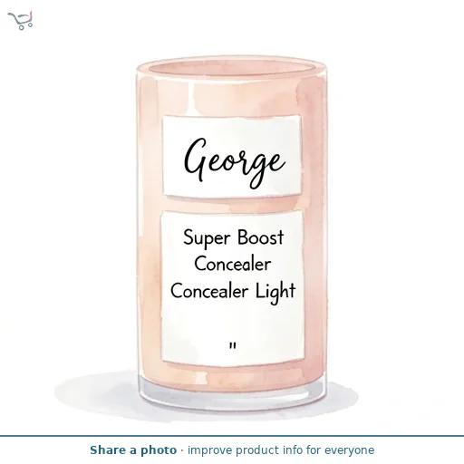 George Super Boost Concealer Light
