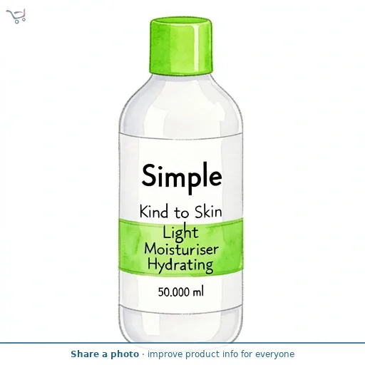 Simple Kind to Skin Hydrating Light Moisturiser 50ml
