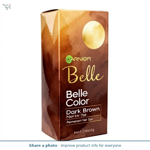 Garnier Belle Color 3 Dark Brown Permanent Hair Dye