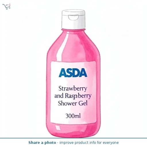 ASDA Strawberry and Raspberry Shower Gel