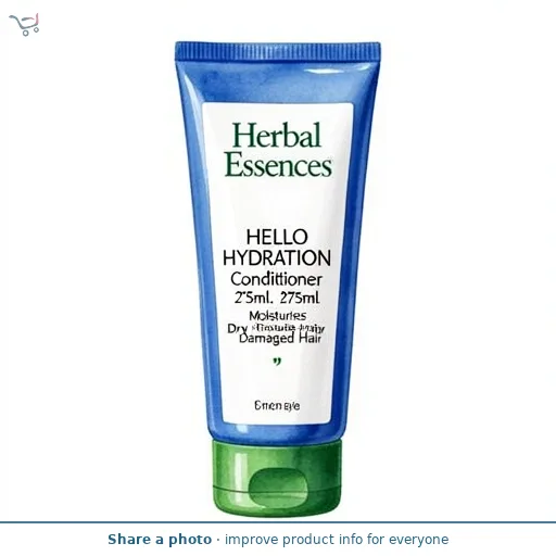 Herbal Essences HELLO HYDRATION Conditioner 275ml. Moisturises Dry Damaged Hair
