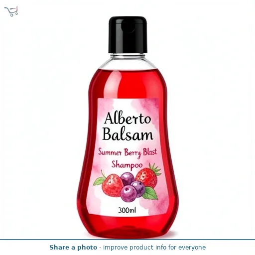 Alberto Balsam Summer Berry Blast Shampoo 300ml