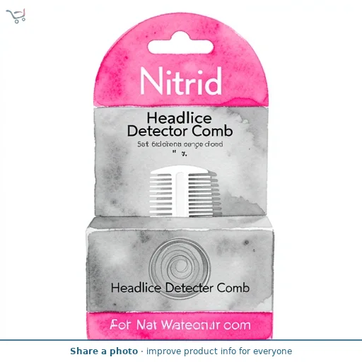Nitrid Headlice Detector Comb