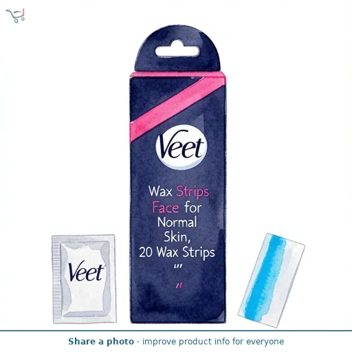 Veet Face Wax Strips