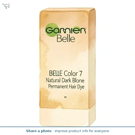 Garnier Belle Color Permanent Hair Dye - Natural Dark Blonde 7