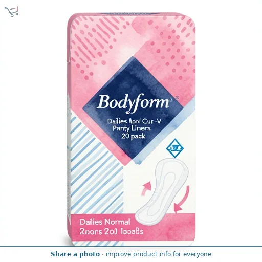 Bodyform Dailies Normal Cour-V Panty Liners 20 pack