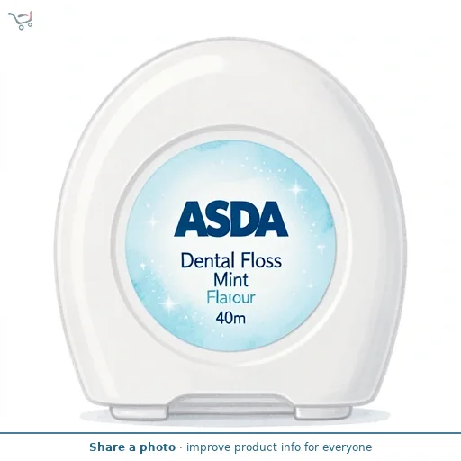 ASDA Dental Floss Mint Flavour 40m