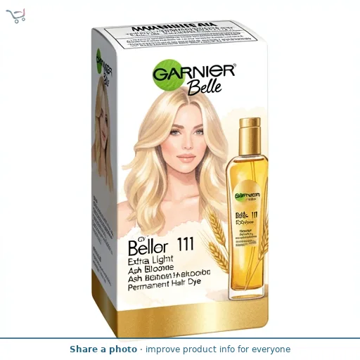 Garnier Belle Color Permanent Hair Dye - 111 Extra Light Ash Blonde