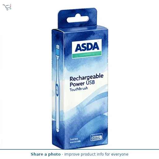 ASDA Rechargeable Power USB Toothbrush