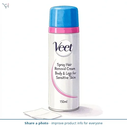 Veet Expert Spray On Cream Sensitive