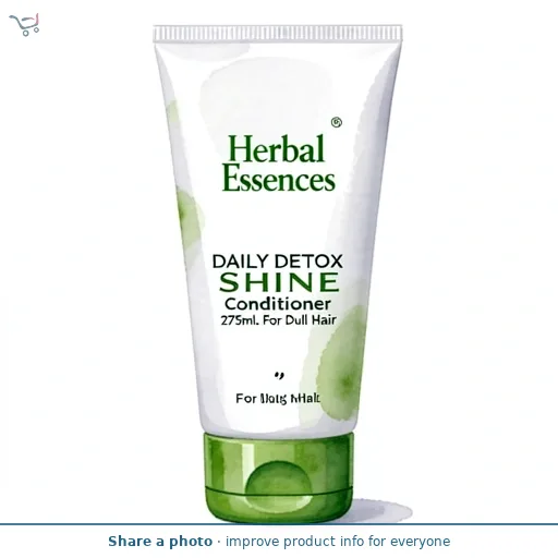 Herbal Essences DAILY DETOX SHINE Conditioner 275ml. For Dull Hair