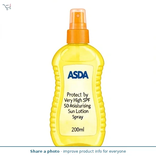 ASDA Protect by  Very High SPF 50+ Moisturising Sun Lotion Spray 200ml