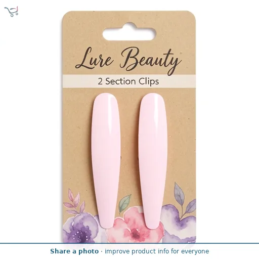 Lure Beauty 2 Section Clips