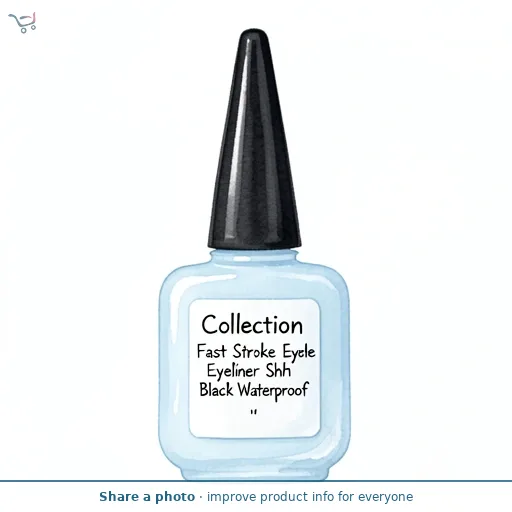 Collection Fast Stroke Eyeliner Sh1 Black Waterproof